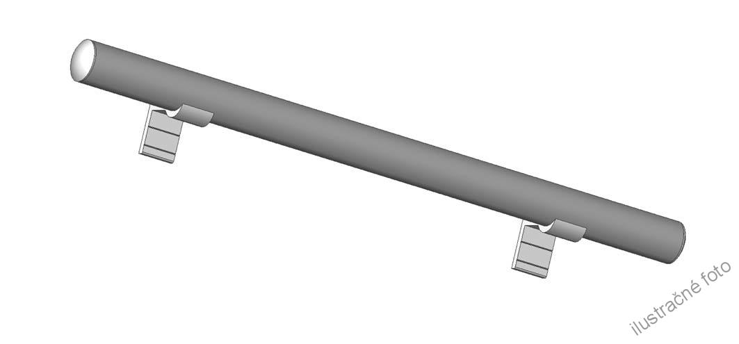 Hliníkové madlo ukotvené na stenu štandardné (orientačná cena)