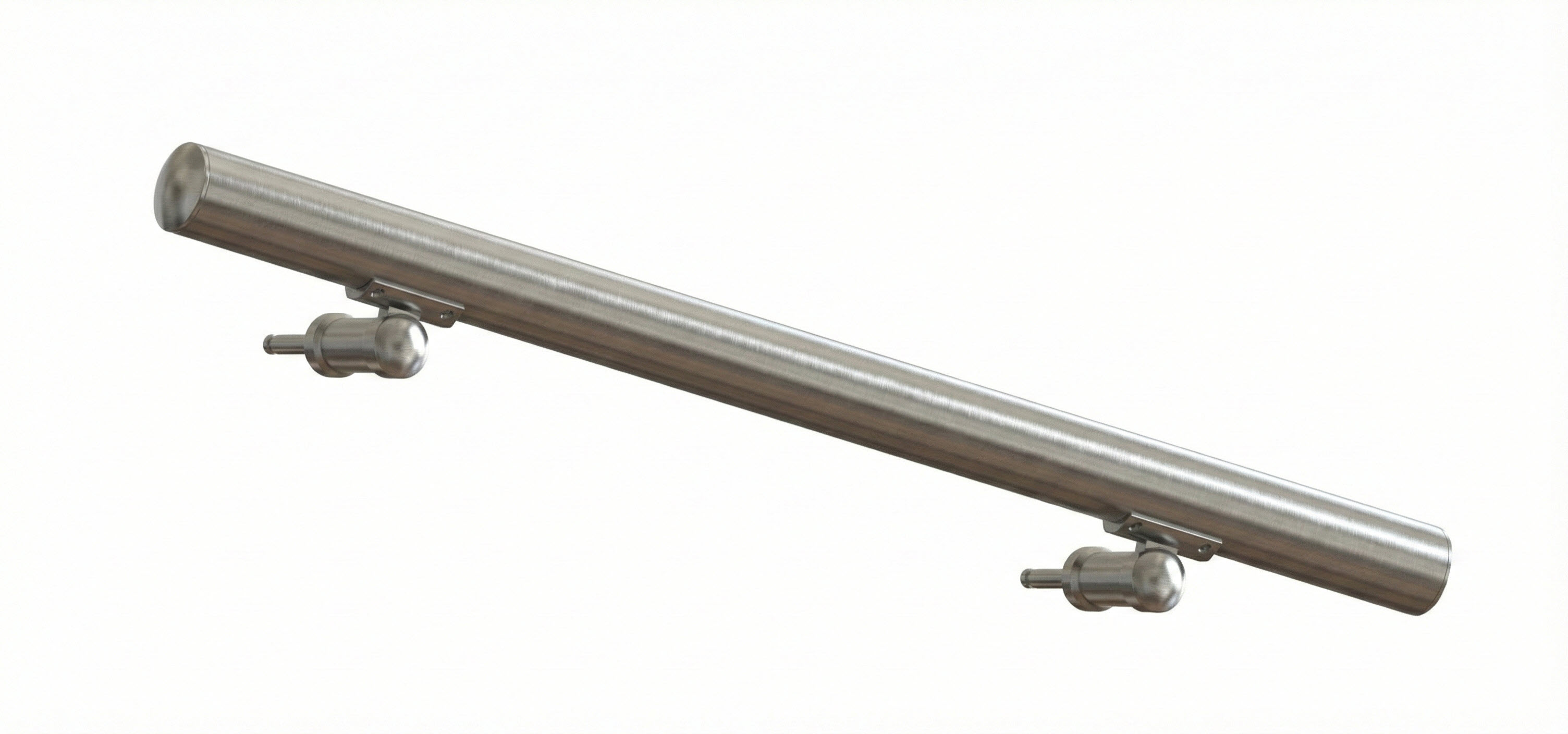 Hliníkové madlo ukotvené na stenu luxusné (orientačná cena)